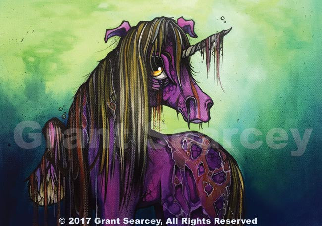 Zombie Unicorn – Grant Searcey Artwork