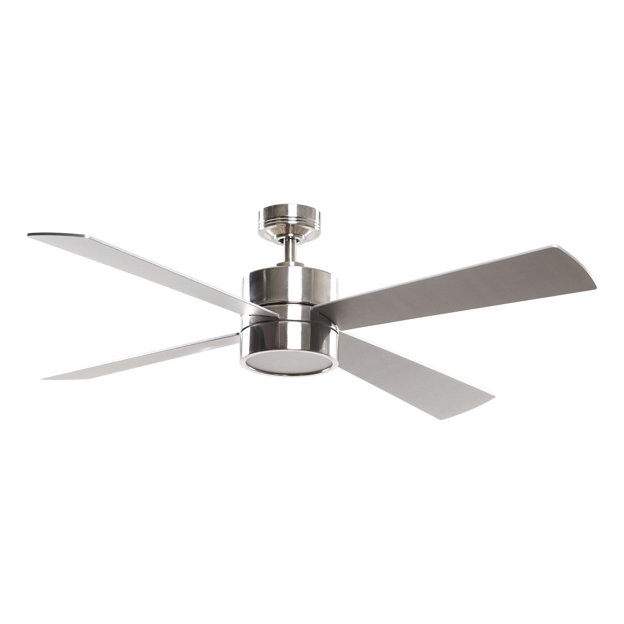 Parrot Uncle 52" Bucholz Industrial Downrod Mount Reversible Ceiling Fans with Integrated Lights and Remote Control