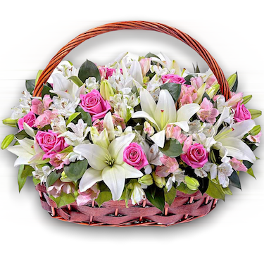 Romantic basket