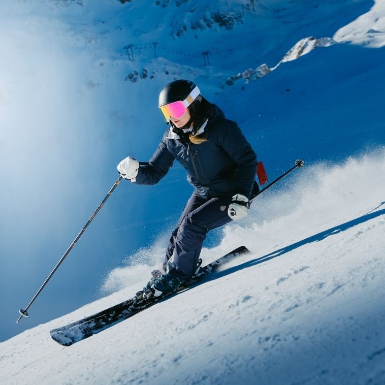 Lange Botas Esquí Alpino RX 90W LV GW Mujer Azul