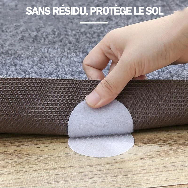 Velcro antidérapant pour tapis