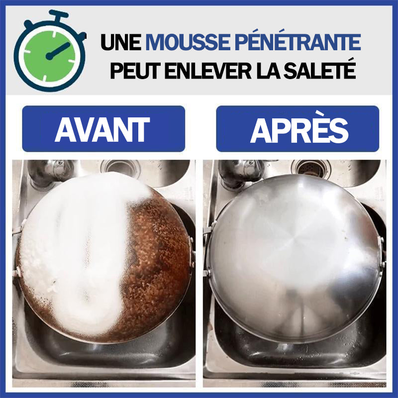 Nettoyant à bulles multifonctionnel