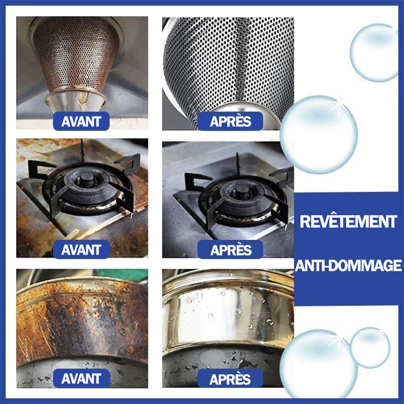 Nettoyant à bulles multifonctionnel