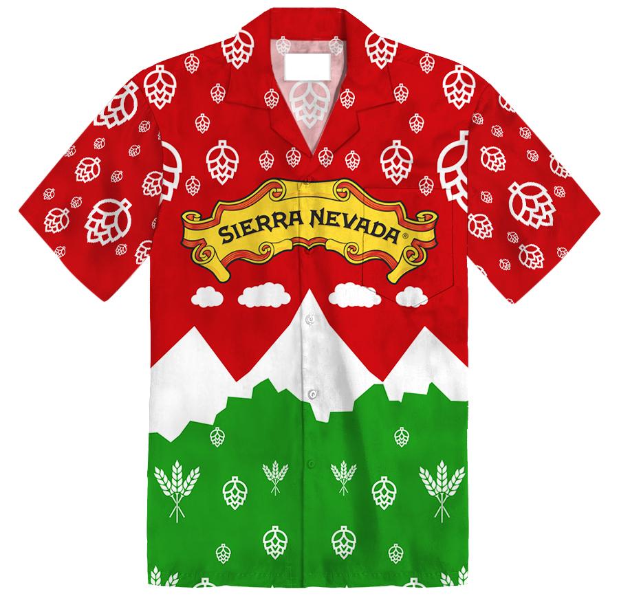 Cool Custom Logo for Team Hawaiian Long Sleeve Shirt