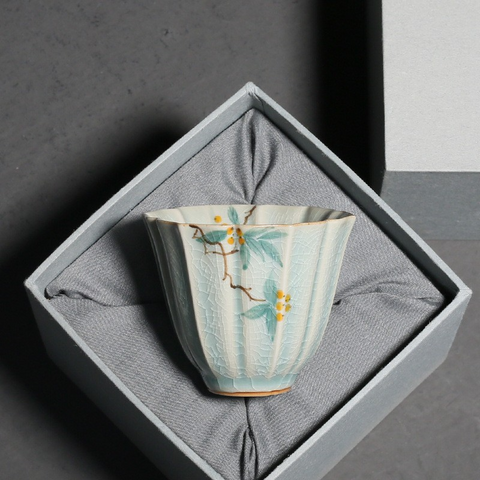 Art Tea Cup JianZhan Tenmoku Tea Cup Elegant