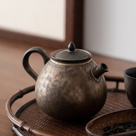 Art Tea Cup JianZhan Tenmoku Teapot Retro