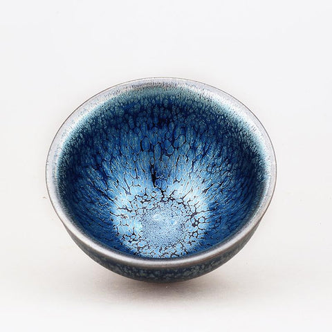 Art Tea Cup JianZhan Tenmoku Tea Cup Ocean