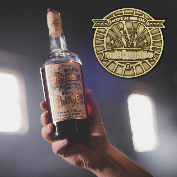Nelson's Green Brier Tennessee Whiskey Wins Gold at the Denver International Spirits Competition