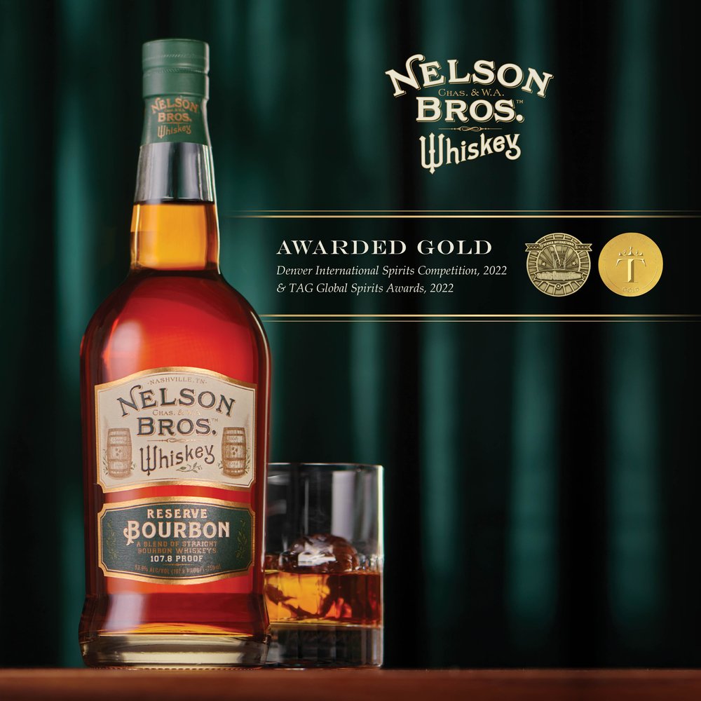 Nelson Brothers Whiskey takes the gold!