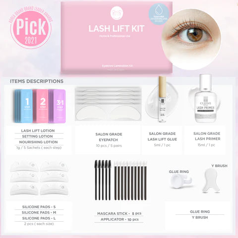 DIY At Home Lash Lift Kit