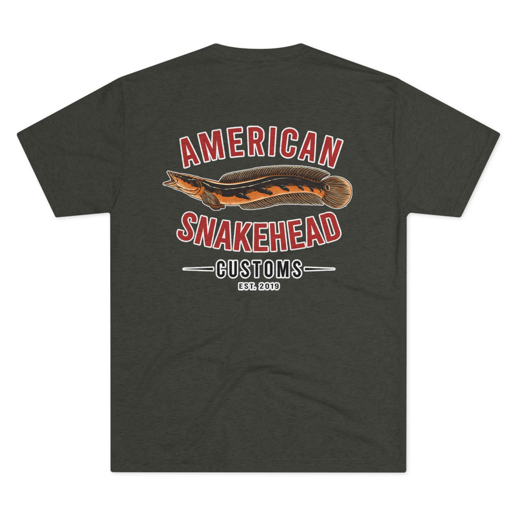 Maryland Snakehead Premium Crew T-Shirt – American Snakehead Customs LLC
