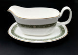 SOLD! Royal Doulton Rondelay Gravy Boat And Stand