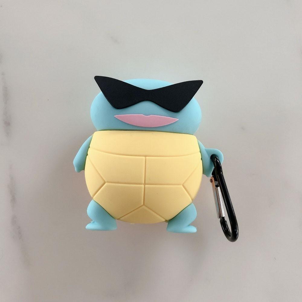 SQUIRTLE POKEMON SILICONE HEADPHONES COVER compatible for: AirPods ...