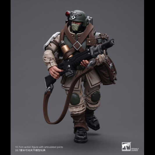Astra Militarum Cadian Command Squad Veteran Sergeant with Power Fist