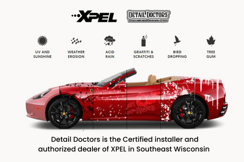 detail doctors xpel paint protection film in hartford, wisconsin