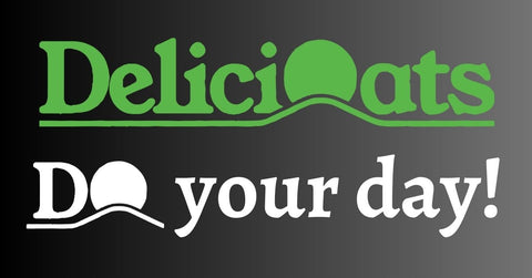 banner showing "DeliciOats" logo and "DO your day!" slogan