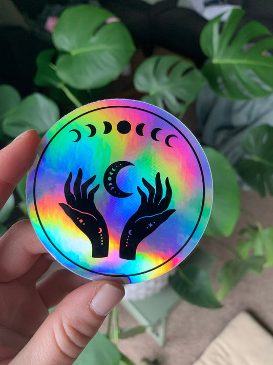 Disco Ball Holographic Sticker – Haven Print Co.