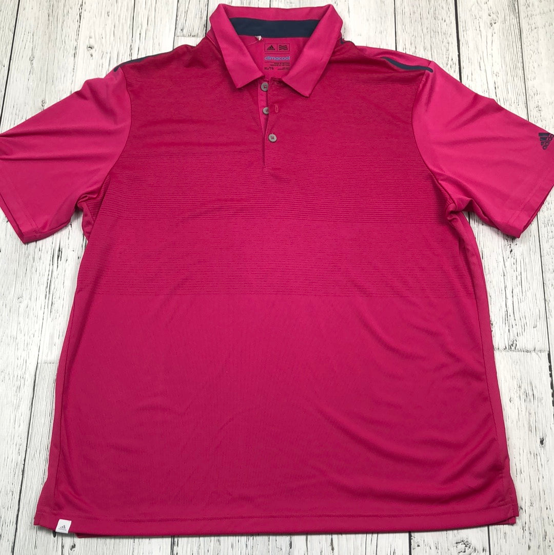 Adidas Pink Golf Polo Shirt - His XL – SproutzUturn
