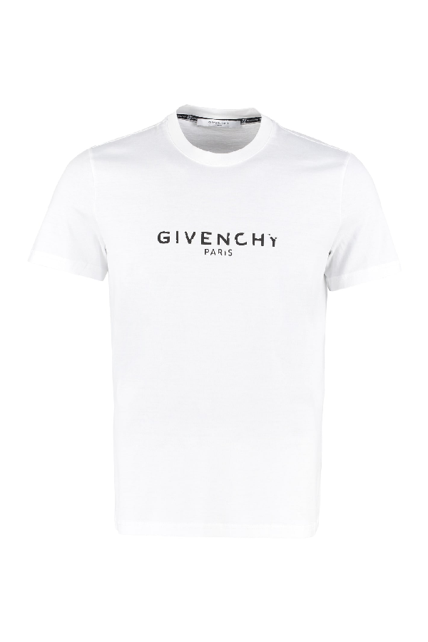 Givenchy Paris Logo T-Shirt White – Klay UK