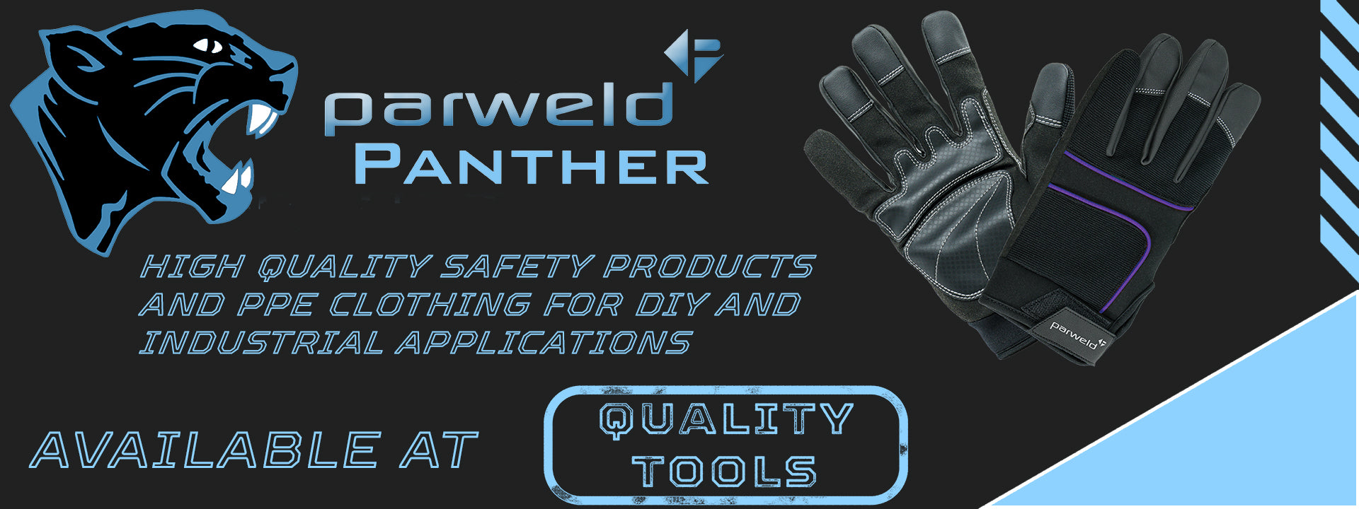 Parweld PPE available at Quality Tools UK