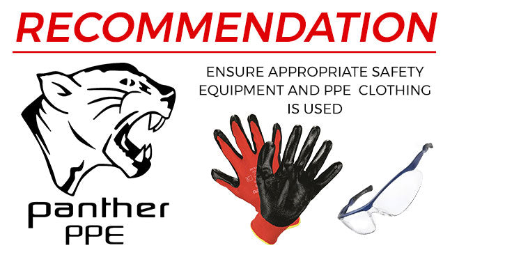 Protective Safety Range of Panther PPE available at RUKO UK