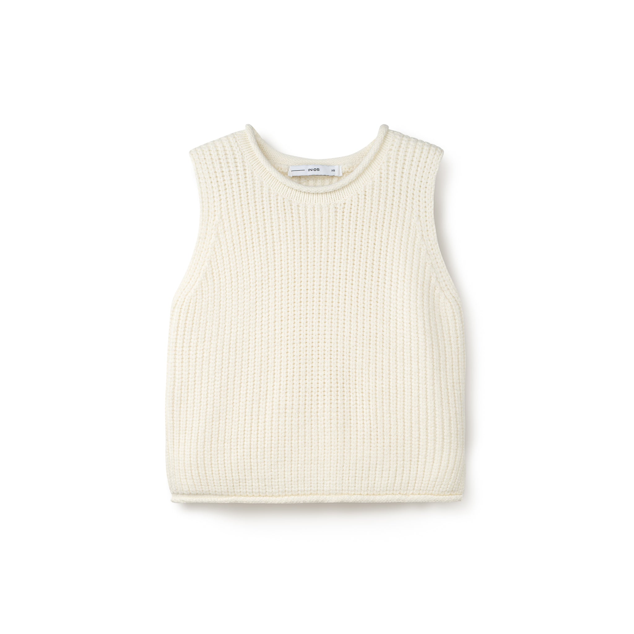 Basic Knit Vest - Brown – IN:05NY