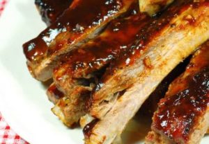BBQ Sticky Pork Ribs or Chops Marinade Recipe