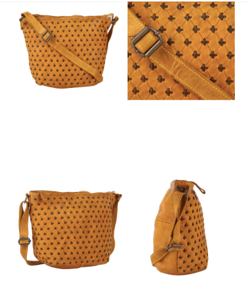 Mustard Leather handbag