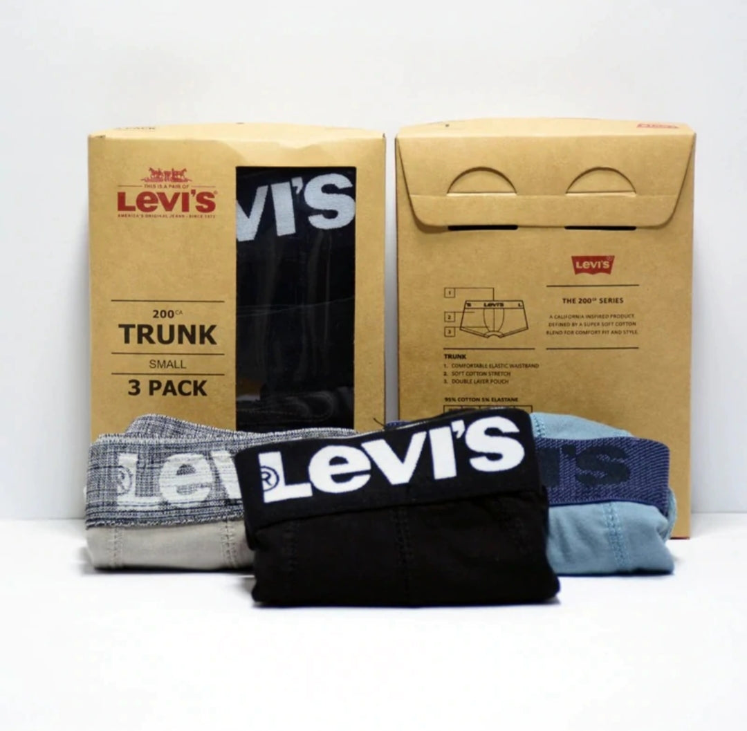 Levis Mens Imported Branded Boxers Pack of 3 – Melo Pakistan