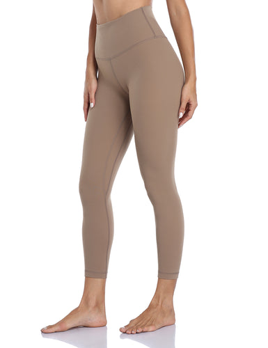 HeyNuts Essential 7/8 Leggings, Buttery Soft Yoga Pants Tummy