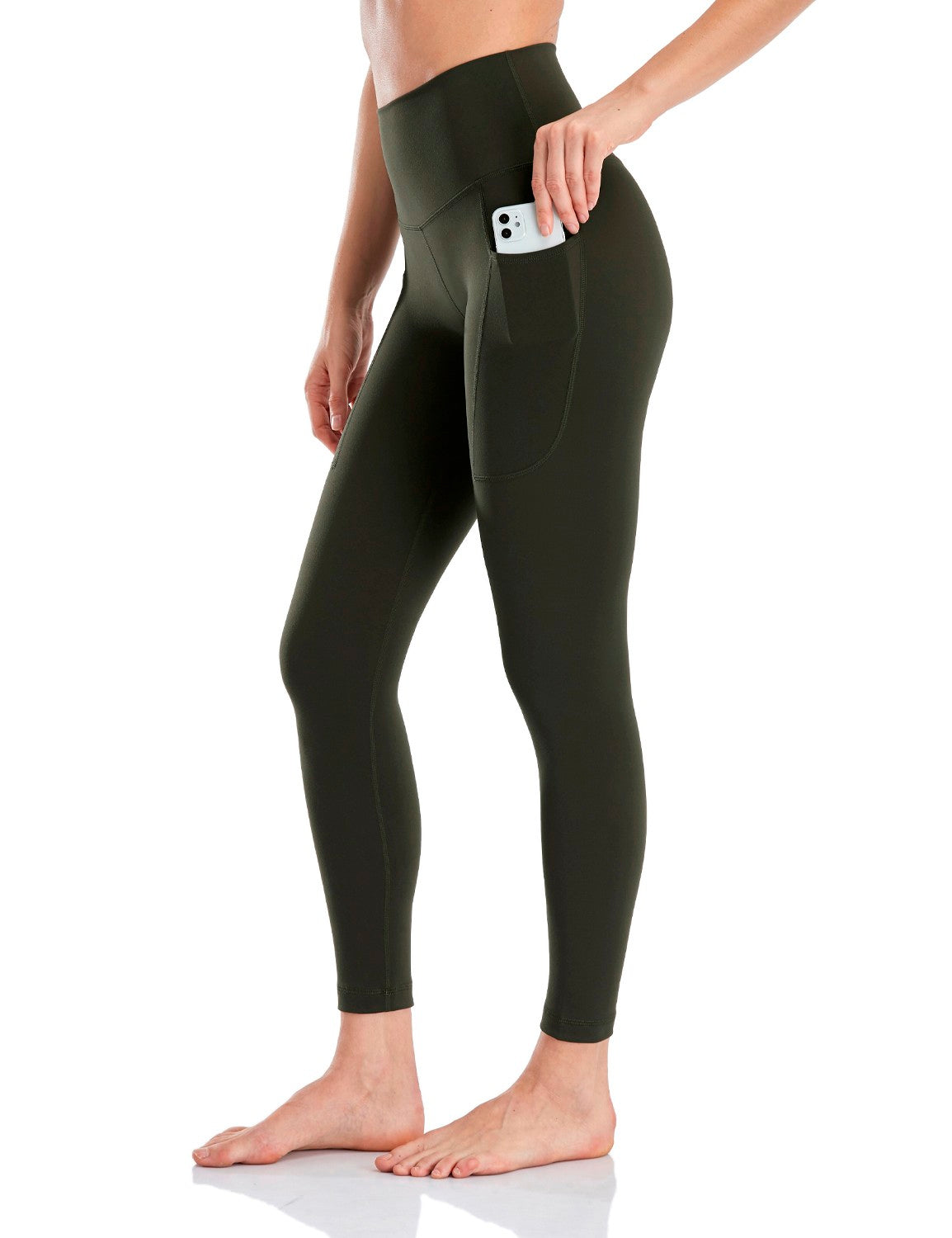 HeyNuts Essential Yoga Leggings with Side Pockets