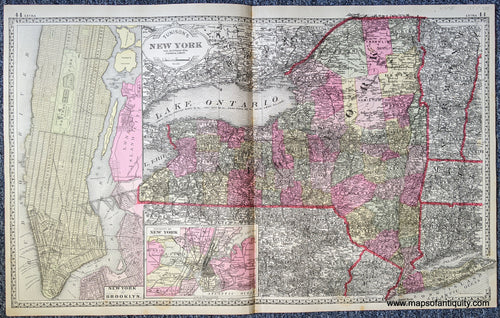 1824 - Louisiana. - Antique Map – Maps of Antiquity