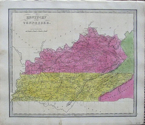 1824 - Louisiana. - Antique Map – Maps of Antiquity