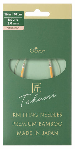 Takumi Bamboo Knitting Needles Circular 36 No. 19 (15.00mm)