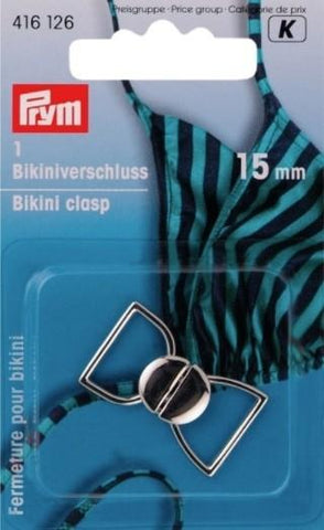 Dritz Swimsuit Bra Hook 3/4 Wide 2/Pkg Clear