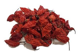 Hybrid Thai Red Chillies (Dried) — The Farmette