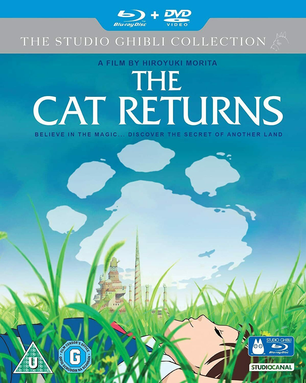 The Cat Returns (Blu-Ray + DVD) Ghibli Studios - REGION B