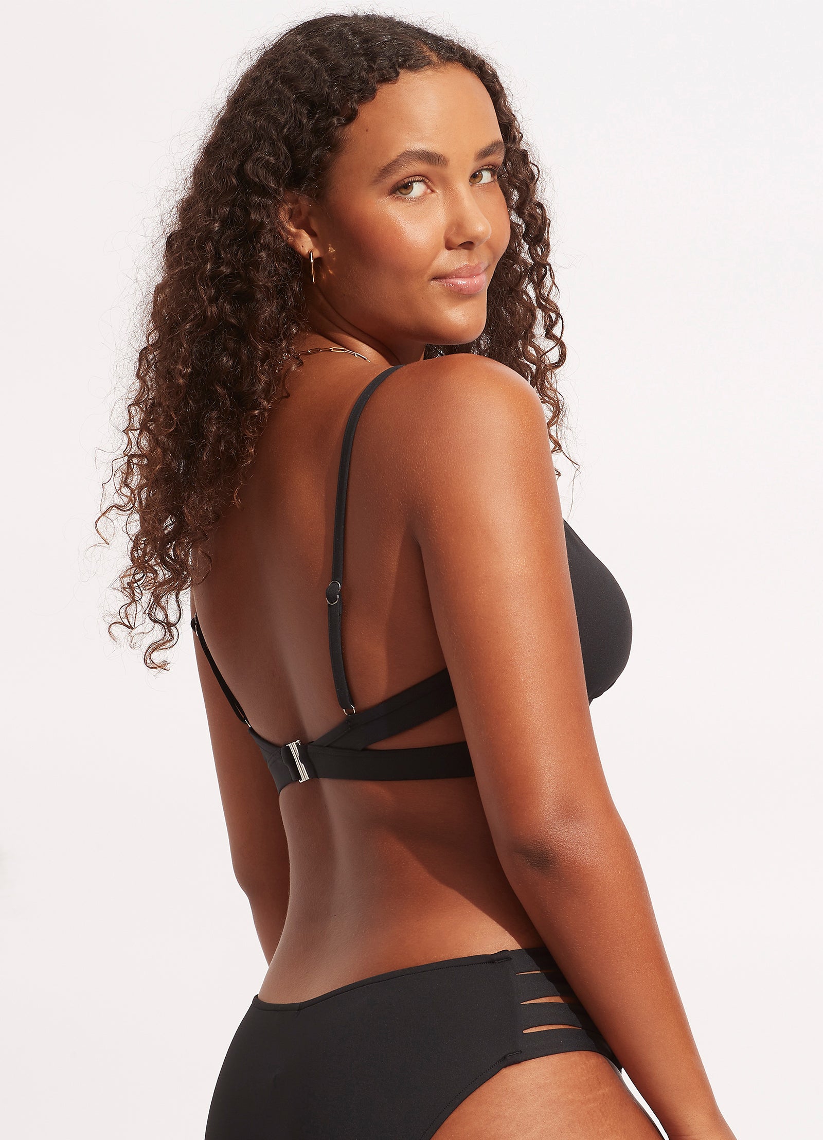 Seafolly Collective Hybrid Bralette - Black