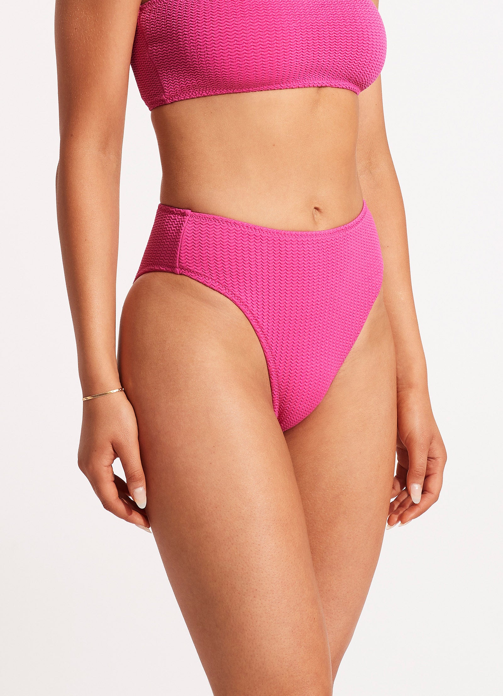 Sea Dive High Rise Pant - Fuchsia Rose