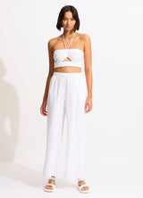 Embroidered Pant - White – Seafolly United Kingdom