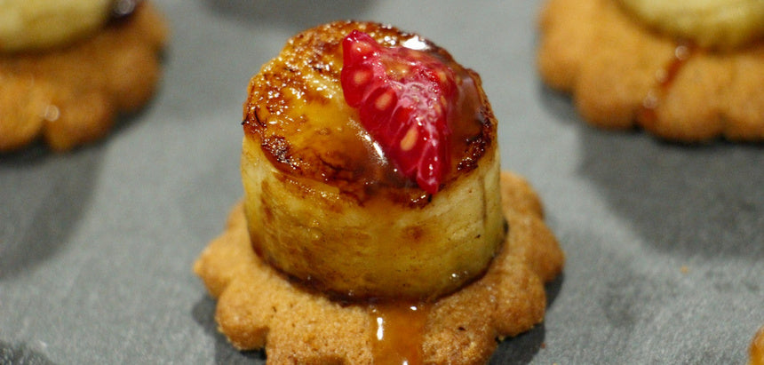 Bouchées banane caramel spéculoos