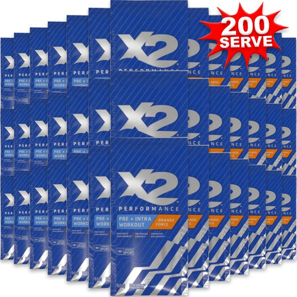 Image of X2 Performance Pre + Intra Workout Powder Singles 200pk
