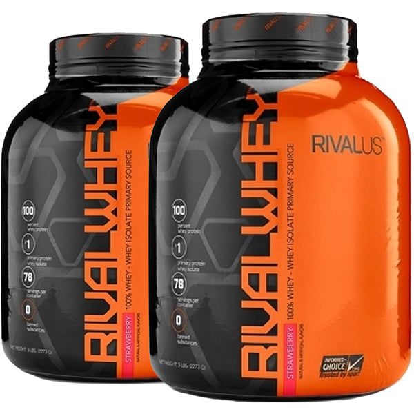 Image of 2 x 5lbs Rival Nutrition Rival Whey Protein