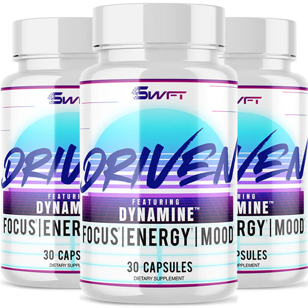 Image of 3 x 30 Capsules SWFT Driven Dynamine Focus Energy Mood