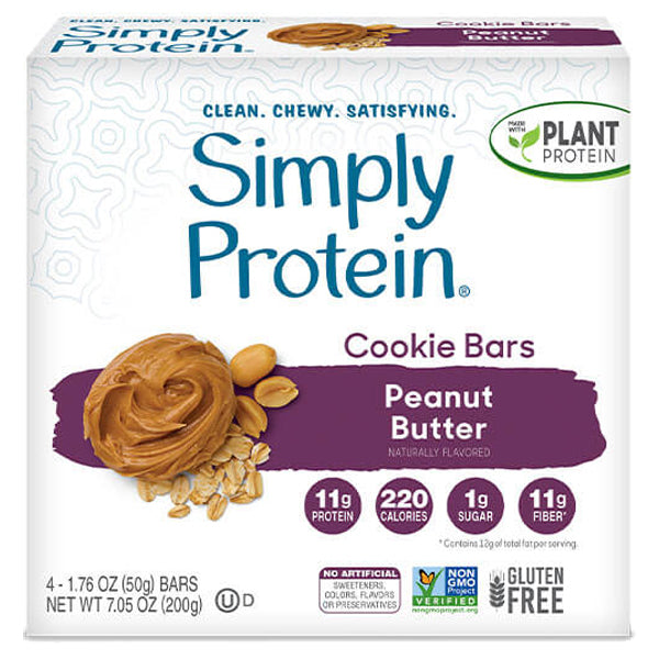 Image of Simply Protein Cookie Bars 4pk