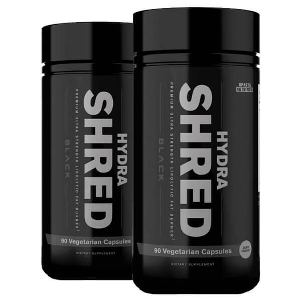 Image of 2 x 90 Capsules Sparta Nutrition Hydra Shred Black