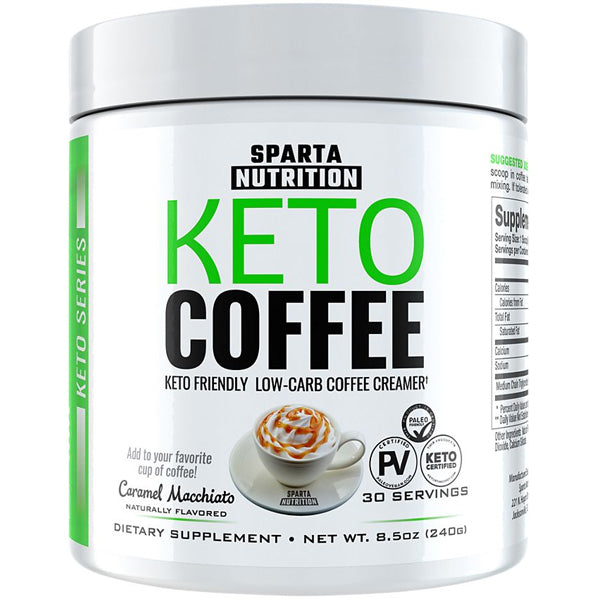 Image of Sparta Naturally Flavored Keto Coffee Creamer 30 Servings