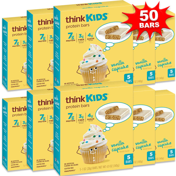 Image of 10 x 5pk Think! Kids Protein Bar