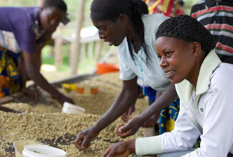 The women of the Rwanda Hingakawa Coop