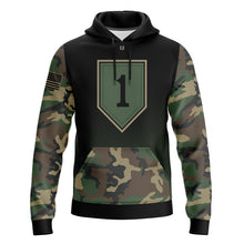 Load image into Gallery viewer, 1st INF Woodland Camo Hyperion Hoodie

